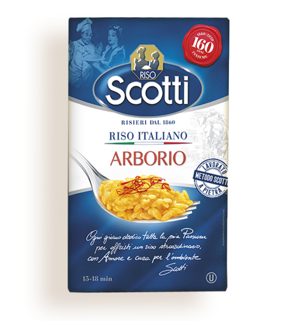 RISO Scotti Orez Arborio pentru Risotto 1 Kg