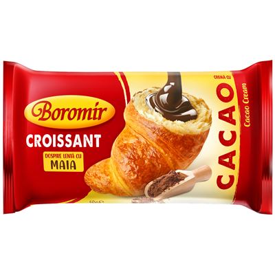 Boromir Croissant cu Crema de Cacao 30 x 60 g