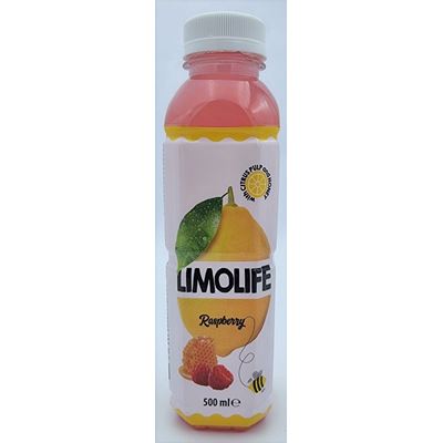 LIMOLIFE Limonada cu Aroma de Zmeura SGR 12 x 0,5 L