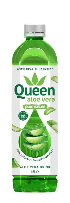 Queen Aloe Vera Băutură Răcoritoare Aloe Vera 1,5 L