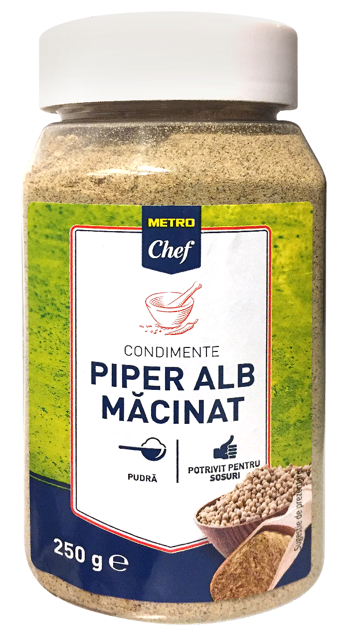 METRO Chef Piper Alb Macinat 250 g