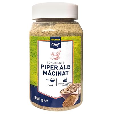 METRO Chef Piper Alb Macinat 250 g