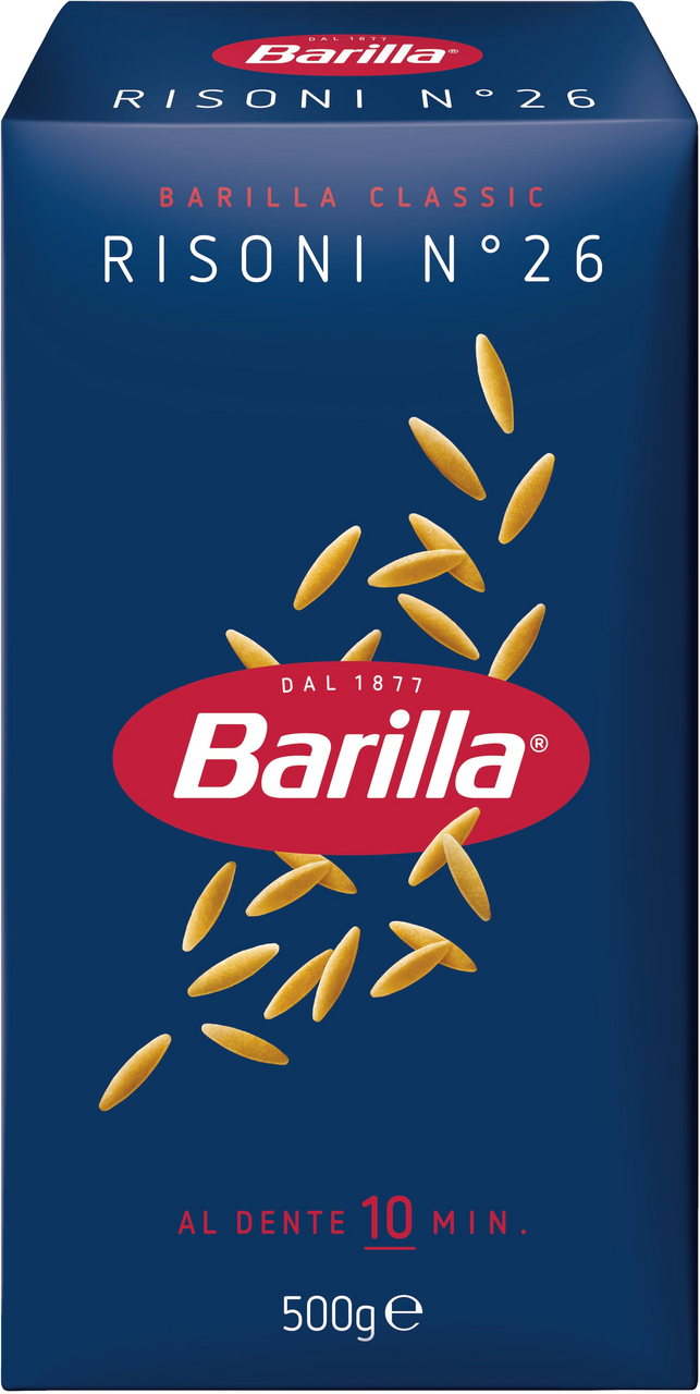 Barilla Risoni Paste Numarul 26 500 g