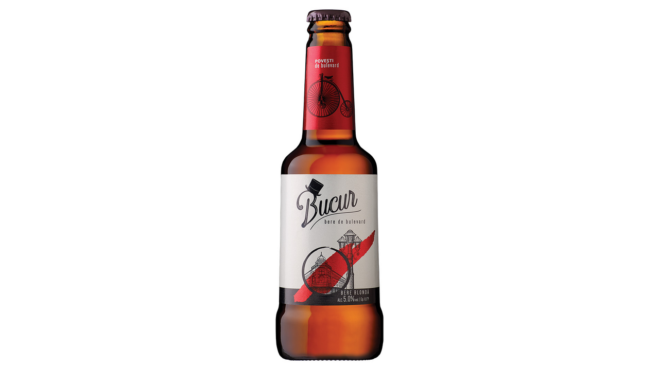 BUCUR Bere Blonda Sticla SGR 0,35 L