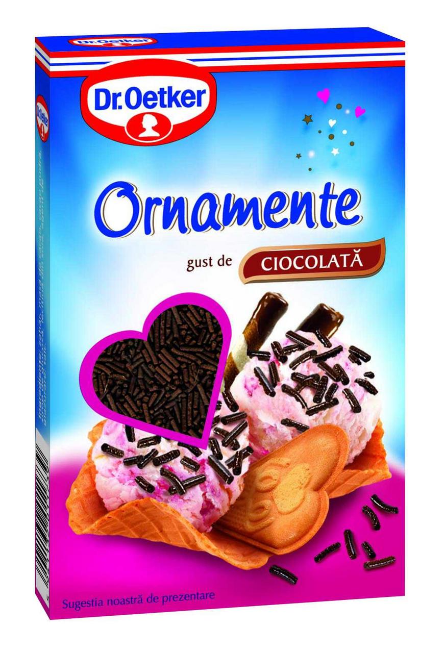 Dr.Oetker Ornamente de Ciocolata 80 g
