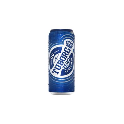 TUBORG Bere Blonda Fara Alcool Doza SGR 12 x 0,5 L
