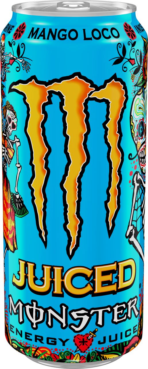 Monster Băutură Energizantă Mango 0,5 L, 4 buc.