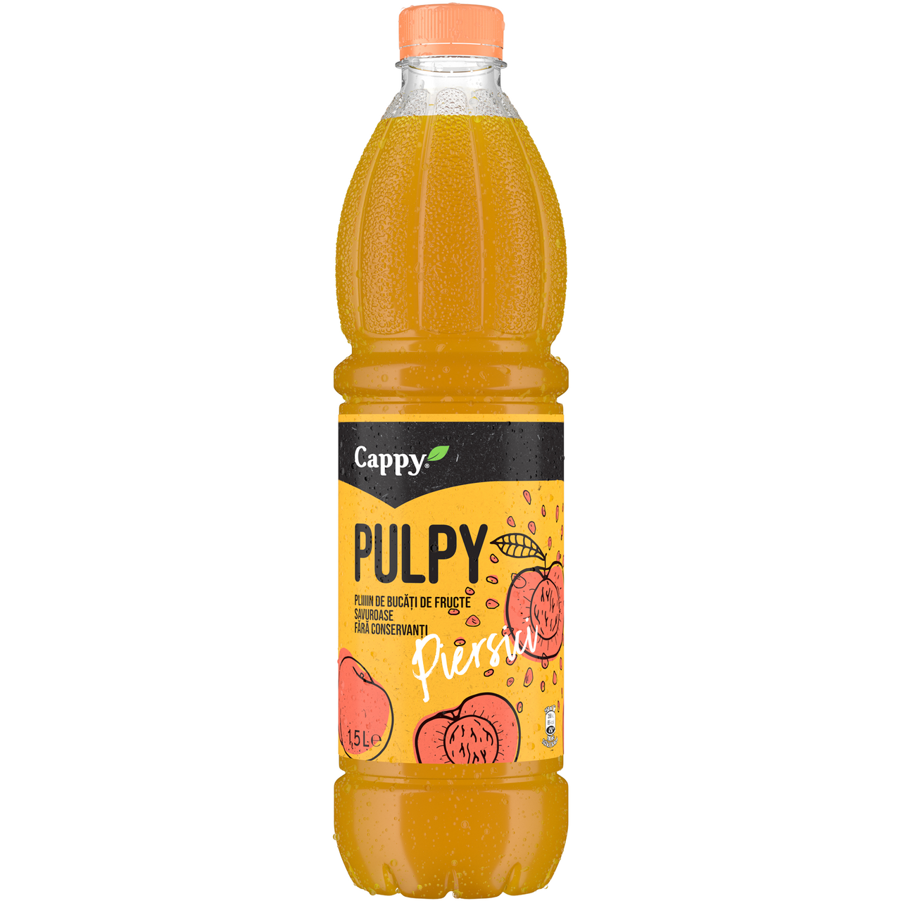 Cappy PULPY Suc Piersica SGR 6 x 1,5 L