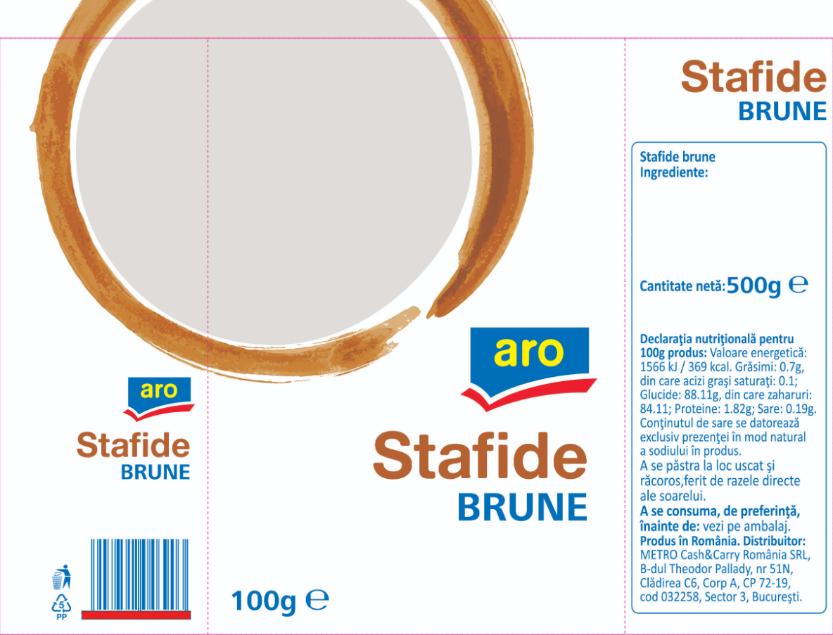 aro Stafide Brune 4 x 100 g