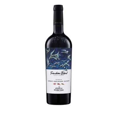 PURCARI FREEDOM BLEND Freedom Blend Saperavi & Rara Neagra & Bastardo Vin Rosu Sec SGR 0,75 L