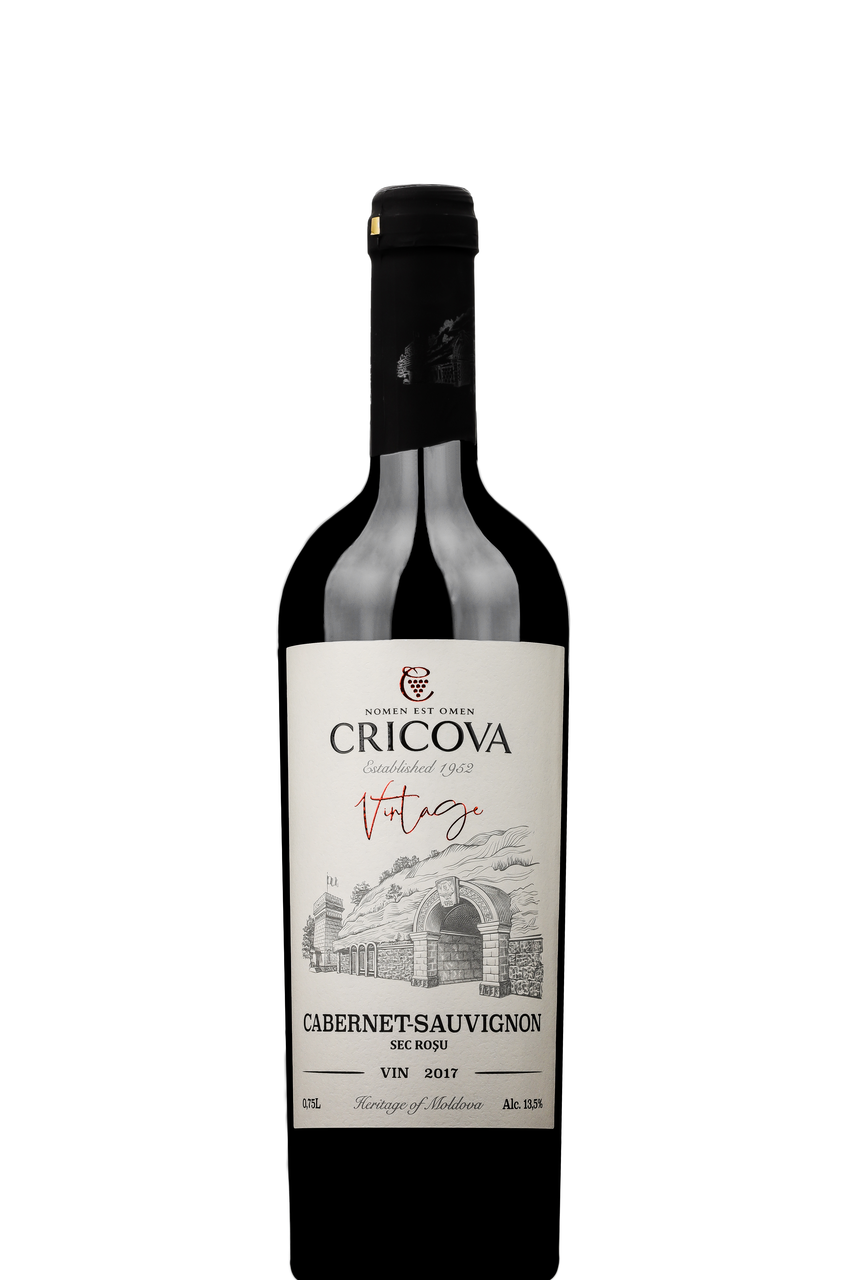 CRICOVA VINTAGE Cabernet Vin Rosu SGR 0,75 L
