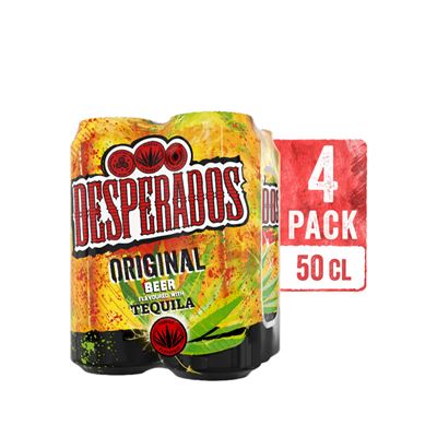 DESPERADOS Bere Tequila Doza SGR 4 x 0,5 L