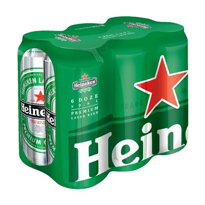 Heineken Bere Doza SGR 6 x 0,5 L