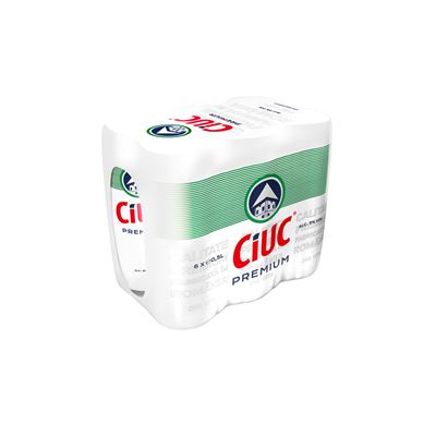 CIUC PREMIUM Bere Blonda Doza SGR 6 X 500 mL