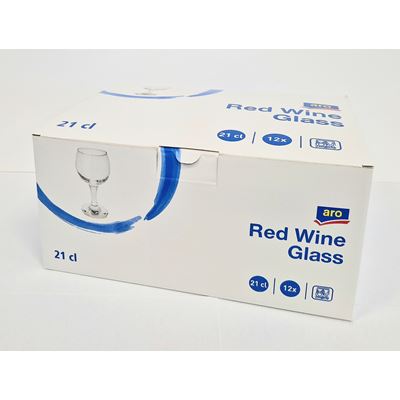 aro Kouros Set 12 Pahare Vin Rosu 210 ml