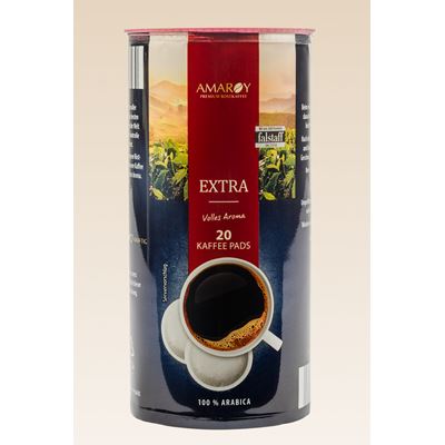 AMAROY Cafea Machinata Extra Pads 20 bucati 140 g