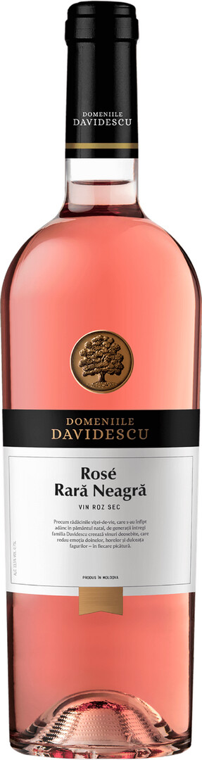 DOMENIILE DAVIDESCU Rara Neagra Vin Rose Sec SGR 0,75 L