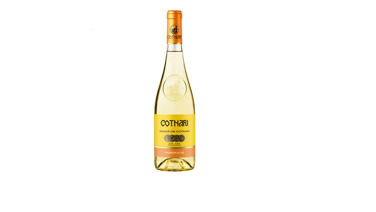 COTNARI GRASA DE COTNARI Vin Alb Demidulce SGR 0,75 L