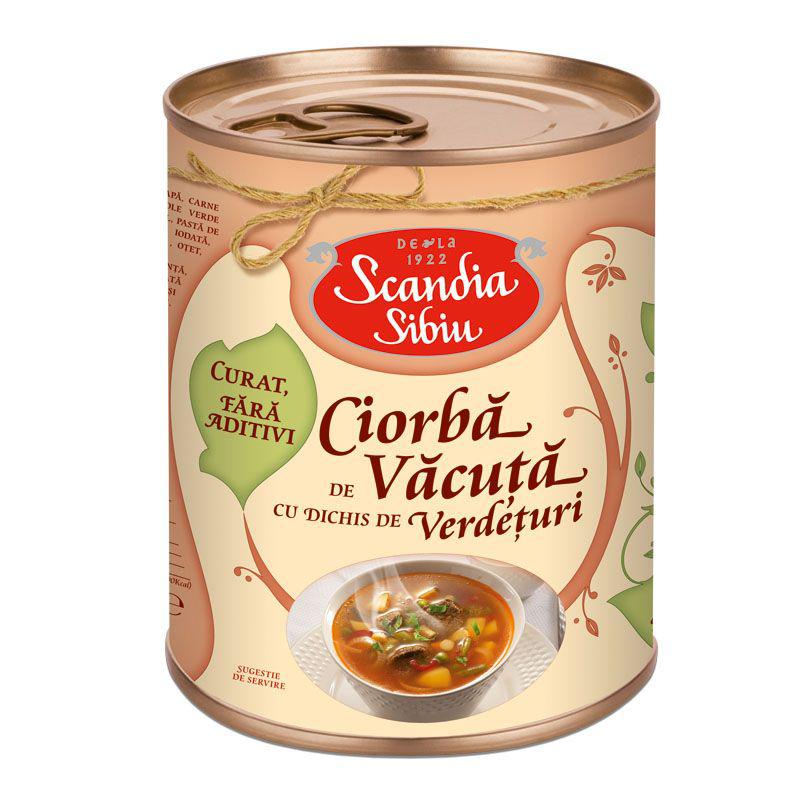 Scandia Sibiu Ciorba de Vacuta 400 g