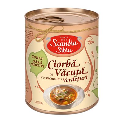Scandia Sibiu Ciorba de Vacuta 400 g