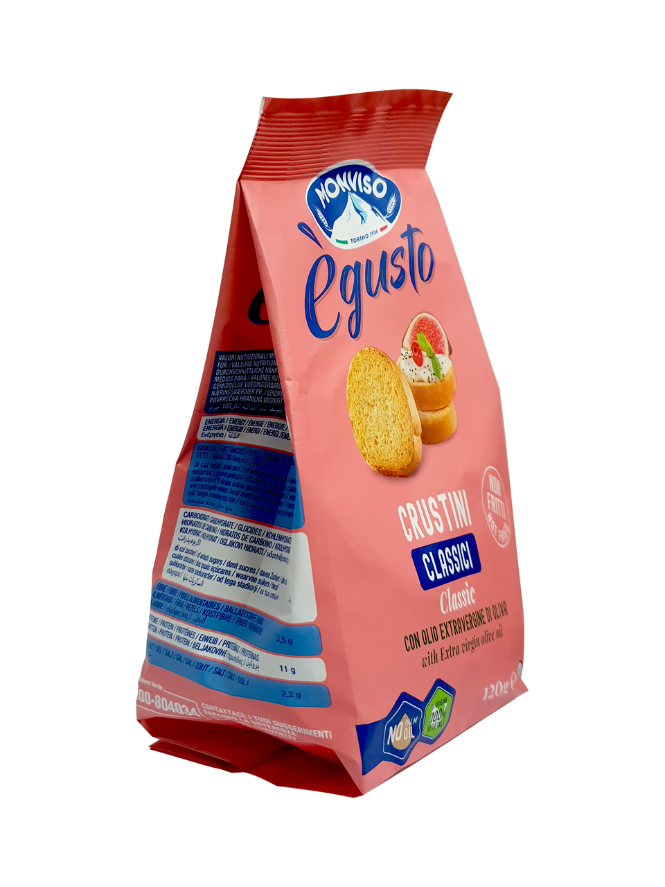 MONVISO Bruschete Maxi Clasice 175 g