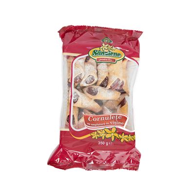 SANZIENE Cornulete cu Gem de Visine 350 g