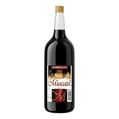 BECIUL DOMNESC Muscatel Vin Rosu Demidulce SGR 2 L