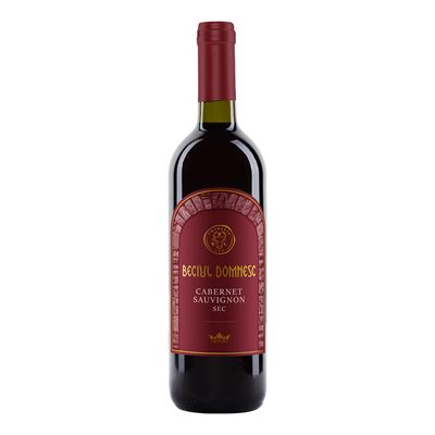 BECIUL DOMNESC Cabernet Sauvignon Vin Rosu Sec SGR 0,75 L