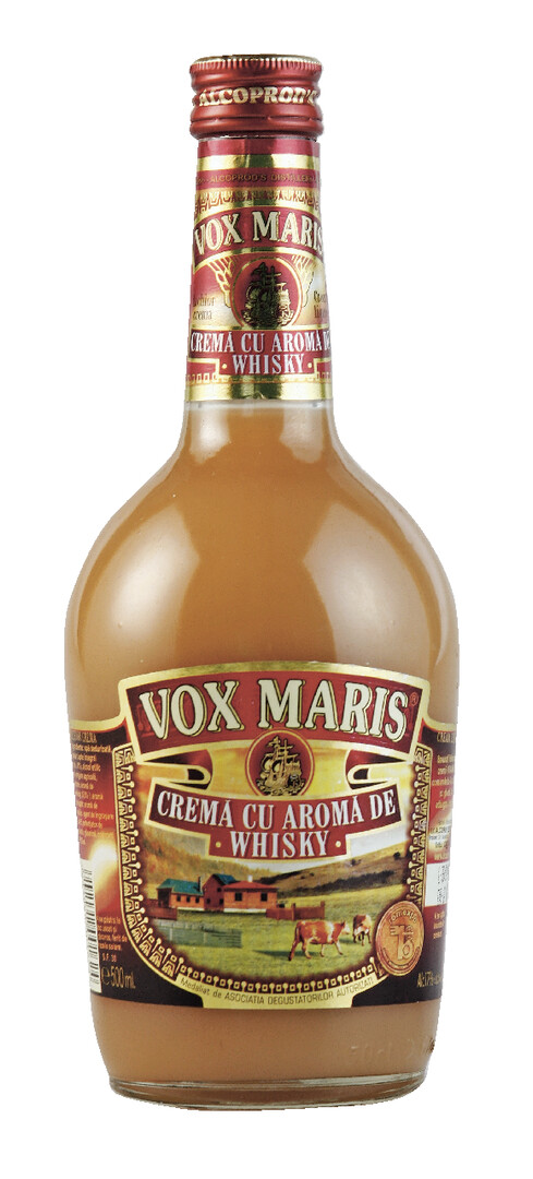 VOX MARIS Crema cu Aroma de Whisky 17% SGR 0,5 L