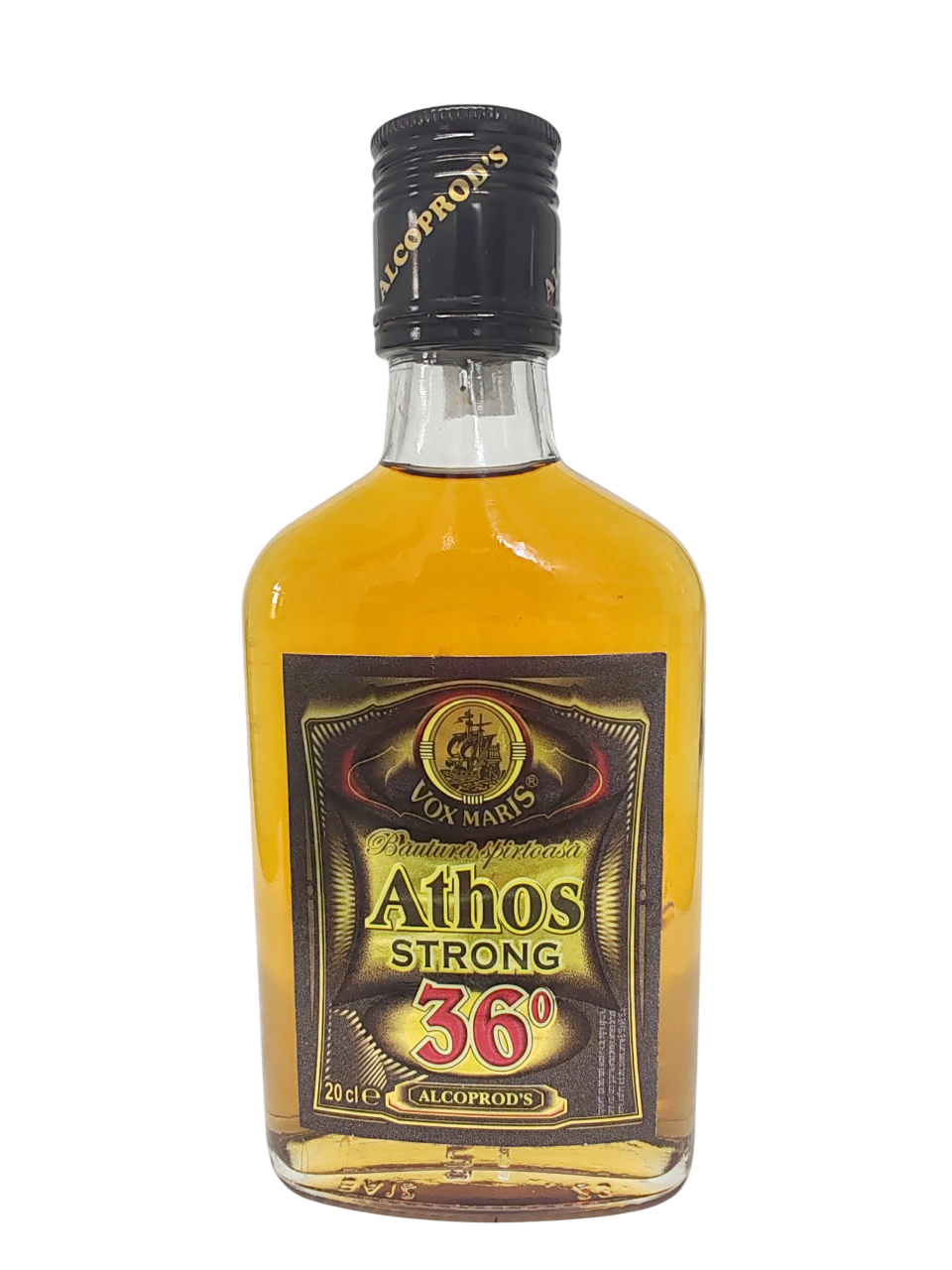 ATHOS STRONG Bautura Spirtoasa 36% SGR 4 x 0,2 L