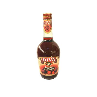 DIVA Lichior de Visine 16% SGR 0,5 L