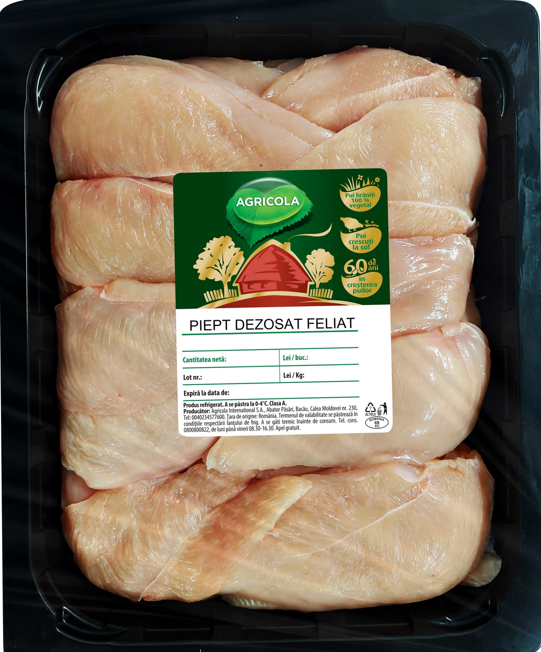 AGRICOLA Piept de Pui Dezosat Feliat cca. 2,5 Kg