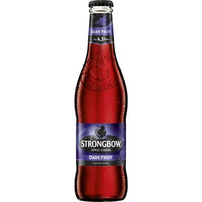 STRONGBOW Cidru Coacaze Negre SGR 0,33 L