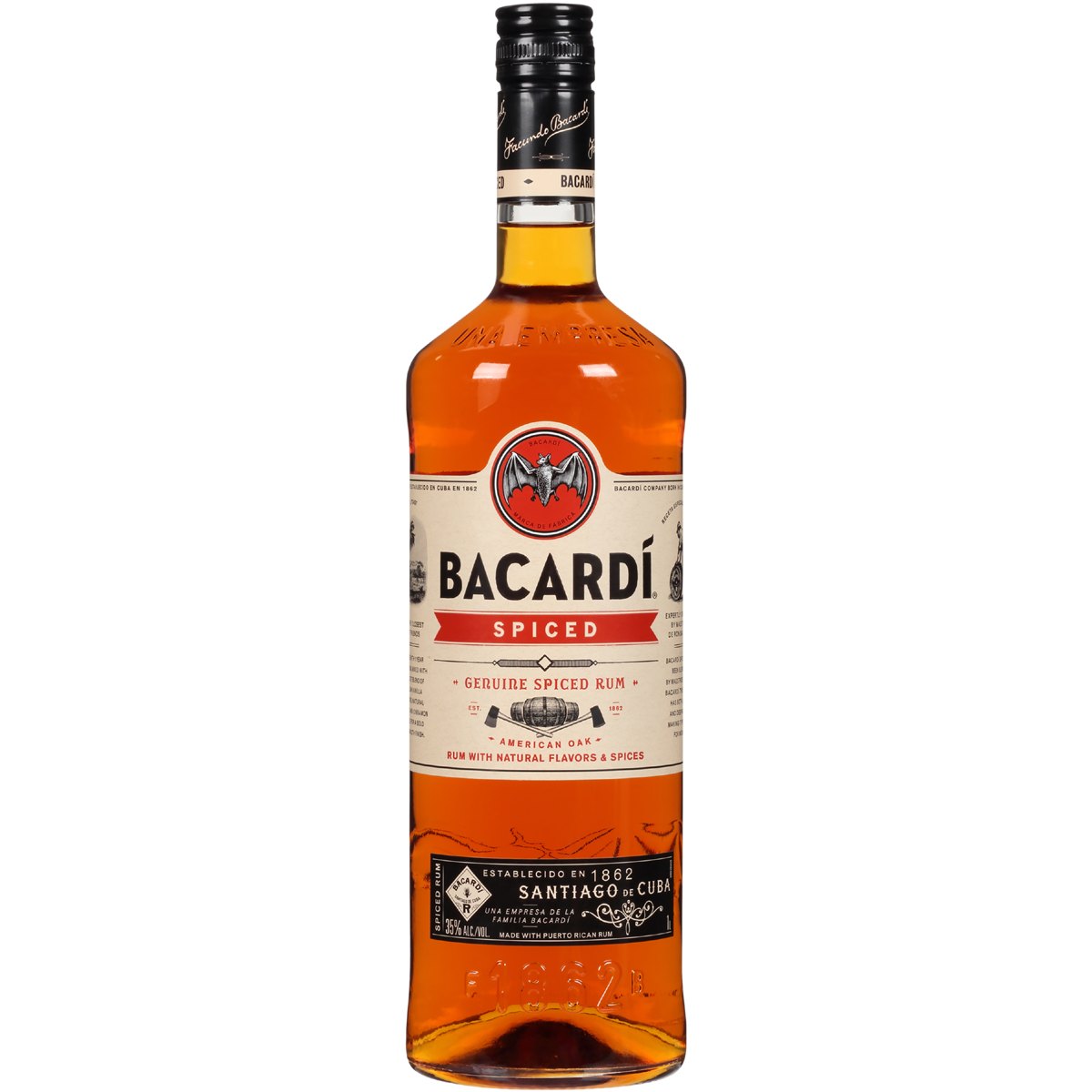 BACARDI Spiced Rom 35% SGR 1 L
