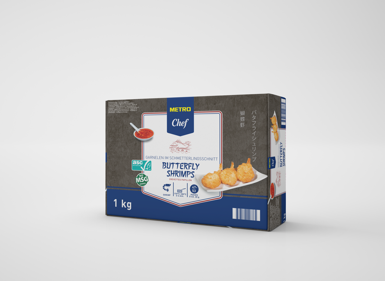 METRO Chef Creveti Butterfly 1 Kg ?