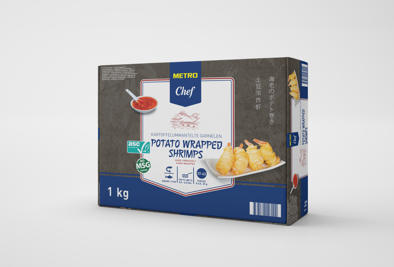 METRO Chef Creveti Cuib Cartof 1000 g ?