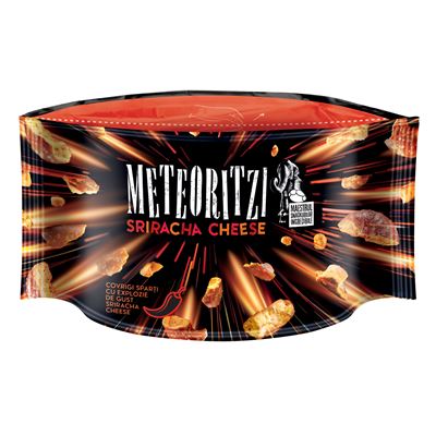 METEORITZI Snack cu Gust Sriracha Cheese 75 g