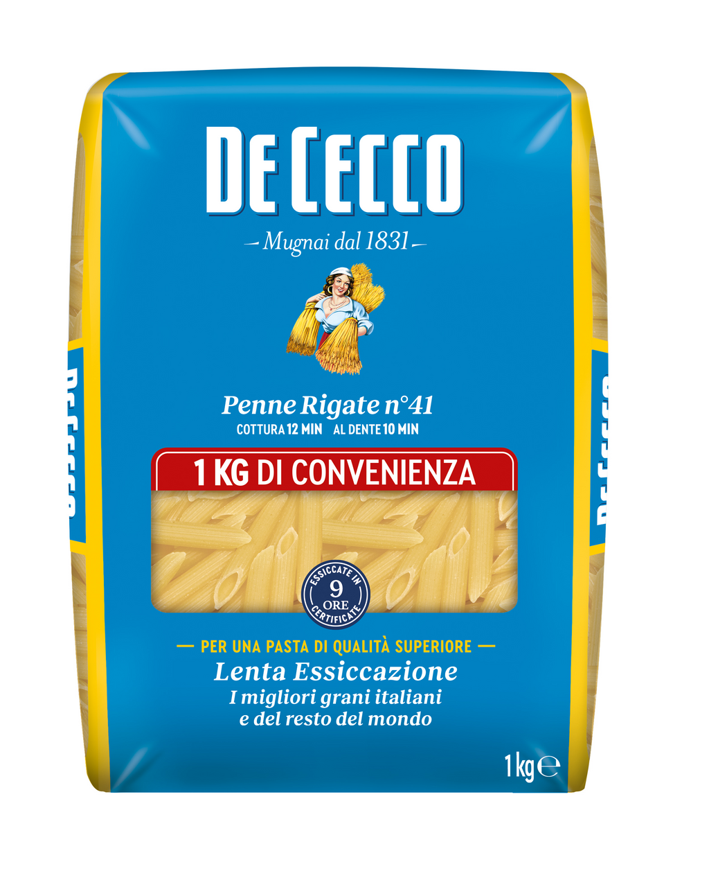 DE CECCO Paste Penne Rigate 1 Kg
