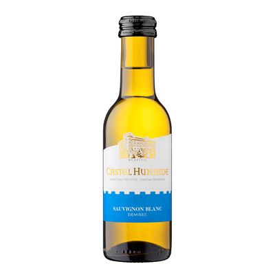 CASTEL HUNIADE Sauvignon Blanc Vin Alb Demisec SGR 6 x 0,187 L