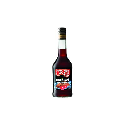 CRAI Lichior cu Aroma de Ciocolata si Visine 12% SGR 0,5 L