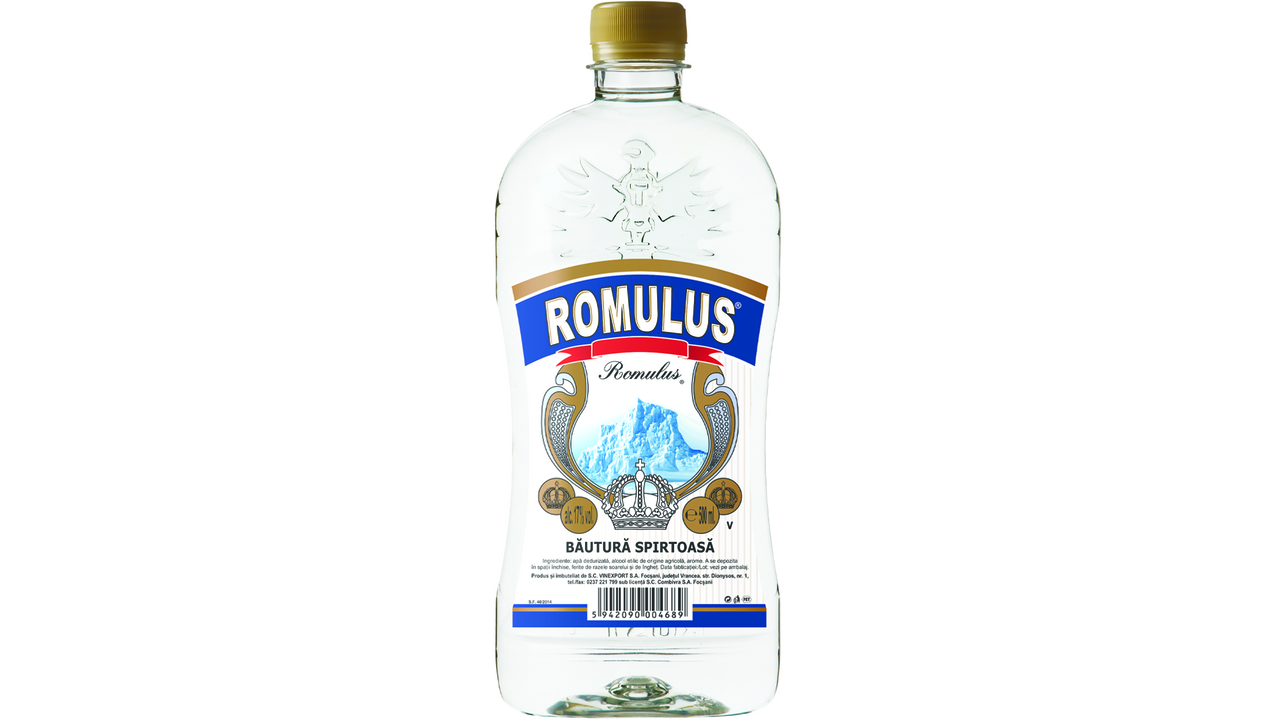 ROMULUS Bautura Spirtoasa cu Aroma de Vodka 17% SGR 6 x 0,50 L