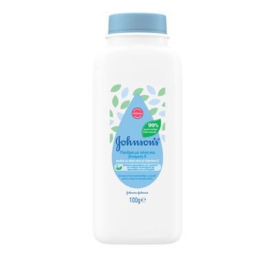 Johnson's Pudra Naturală cu Aloe Vera și Vitamina E 100 g