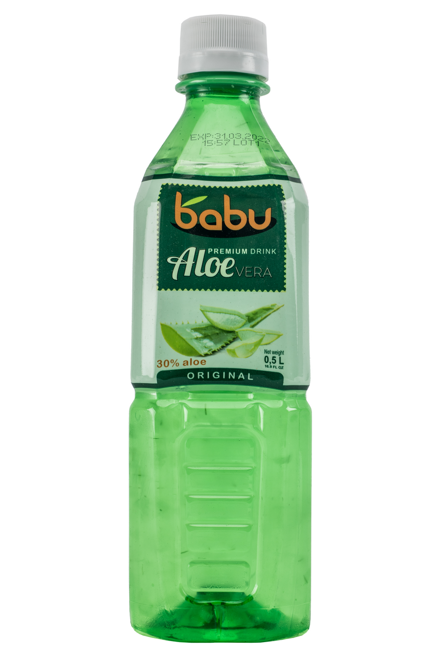 babu Bautura Racoritoare cu Aloe Vera Original SGR 500 ml