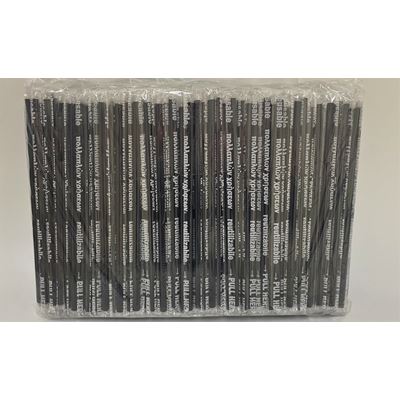HELLENIC 500 Paie Drepte Negre Ambalate Individual
