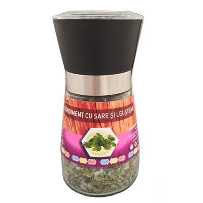 Salrom Râșniță Sare și Leuștean 150 g