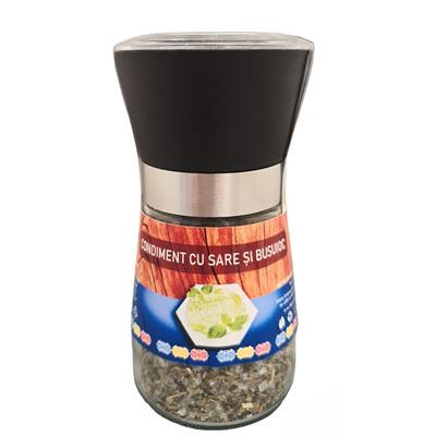 Salrom Râșniță Sare și Busuioc 150 g