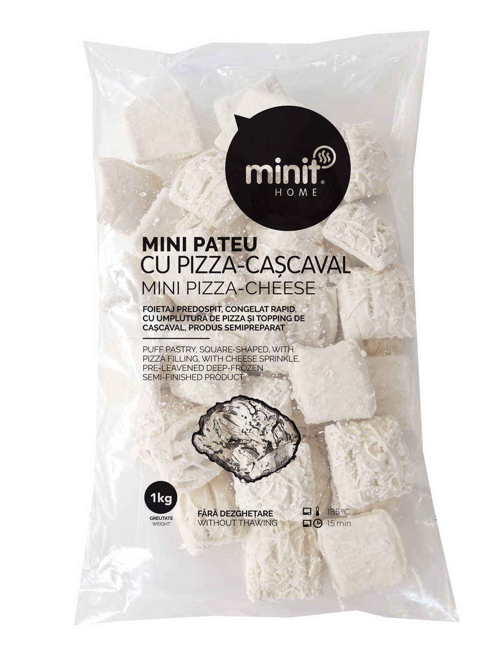 minit Minipateuri cu Pizza 1 Kg ?