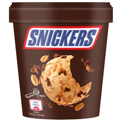 SNICKERS Inghetata Arahide si Caramel 320 g ❄