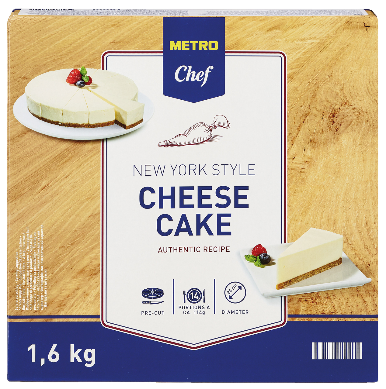 METRO Chef Cheesecake 1,6 Kg ?
