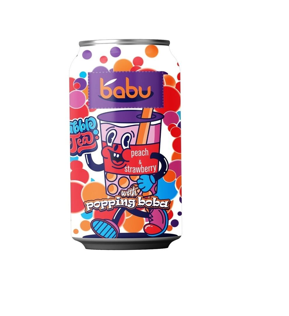 Babu Bubble Tea Piersică 0,315 L
